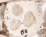 簡単！サクトロ☆揚げ里芋の麺つゆ餡♪作り方4写真