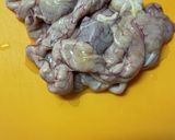 鳥モツ煮（きんかん）作り方1写真