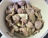 鳥モツ煮（きんかん）作り方3写真