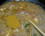 オートミールナッツクリームチキンカレー作り方9写真