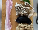 キノコとナスの秋味パスタ♪作り方1写真
