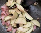 キノコとナスの秋味パスタ♪作り方8写真