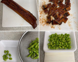 蒲焼1枚で4人前♪うなぎ炊き込みご飯作り方1写真