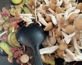 キノコとナスの秋味パスタ♪作り方9写真