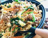 栄養満点☆ホットプレート*ビビンパ♪作り方8写真
