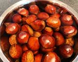 マロンペースト（ラム酒がけ）作り方1写真