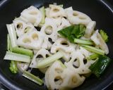 簡単!銀鮭とレンコンのゴマ炒め作り方5写真
