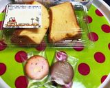 覚書・スイーツ♪ワンプレート盛り付け作り方1写真