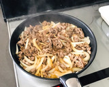 簡単おかず♪牛こまとトマトのカレー炒め作り方3写真