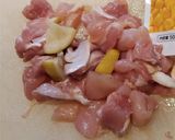 鶏の塩レモンホイル焼き作り方1写真