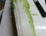 白菜の卵とじ（かけてそのまま丼に)作り方1写真