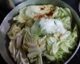 白菜の卵とじ（かけてそのまま丼に)作り方3写真