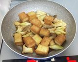 厚揚げガーリック醤油揚げ!(^^)!作り方2写真