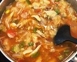 ヘルシーこんにゃくとエリンギのキムチーズ作り方10写真