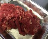 レタスとこんにゃくの牛肉あん作り方1写真