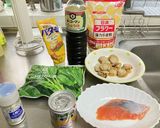 魚介ムニエル添え!(^^)!作り方1写真