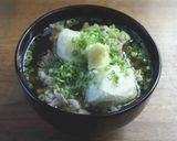 揚げ出し豆腐と豚肉で満腹肉すい作り方7写真