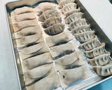 たっぷりきのこと松本一本ネギの餃子作り方7写真