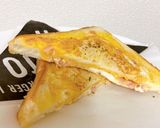 朝食にぴったり！ハムたまトースト作り方6写真