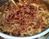 きざみ牛肉の甘辛煮。作り方4写真