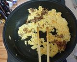 鶏皮チャーハン作り方4写真