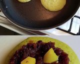 栗入り抹茶風味のどら焼き作りました！作り方8写真