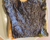 とろけるバターの海苔トースト♪作り方5写真