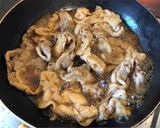 【簡単】蒲焼のタレで豚丼作り方3写真