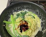 クリーミーチーズ味♡プルダック炒め麺作り方5写真
