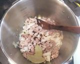 キャベツたっぷり◎豚コマのトマト煮作り方2写真