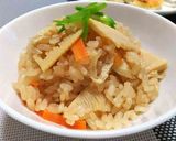 鶏と さつまいも の炊き込みご飯作り方23写真