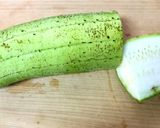 簡単！材料２つ！サラダへちまの浅漬け作り方1写真