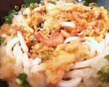 簡単♡超旨い♡かき揚げカボスおろしうどん作り方5写真