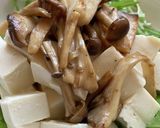 きのこと豆腐のサラダ作り方6写真