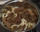初心者必見！余った牛丼で肉うどんリメイク作り方17写真