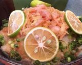 簡単♡超旨い♡かき揚げカボスおろしうどん作り方4写真