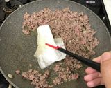 金時草、オクラとビーフ炒め作り方5写真
