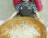 リカちゃん♡栗天イガ✹付作り方1写真