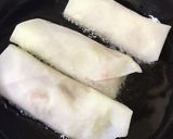 シウマイのタネで春巻き〜中身が苦手な人へ作り方3写真
