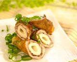 ちくわの肉巻き照り焼きカレー風味作り方6写真