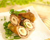 ちくわの肉巻き照り焼きカレー風味作り方6写真