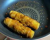 ちくわの肉巻き照り焼きカレー風味作り方5写真