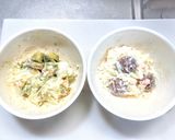ポテサラとウズラとかで揚げないコロッケ作り方3写真