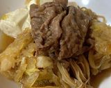 野菜たっぷりすき焼き♪作り方9写真
