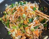 鶏ひき肉でチャプチェ♬作り方3写真