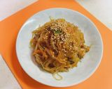 鶏ひき肉でチャプチェ♬作り方6写真