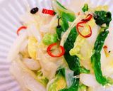 本格中華！白菜をすし酢でラーパーツァイ作り方12写真