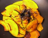やみつきの美味しさ♡かぼちゃの塩昆布炒め作り方3写真
