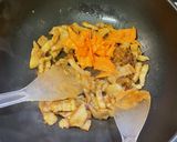 豚バラ焼肉タレつけ野菜炒め作り方10写真
