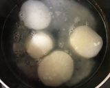 肉味噌ふろふき大根作り方2写真